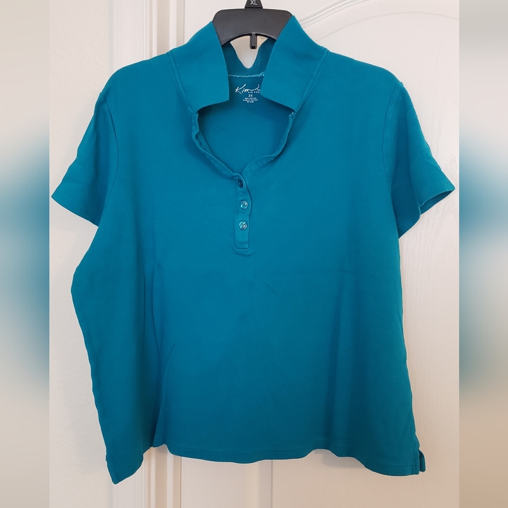 Blue Polo shirt (W)